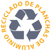 Reciclado de planchas de aluminio Logo