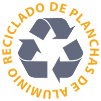 Reciclado de planchas de aluminio Logo